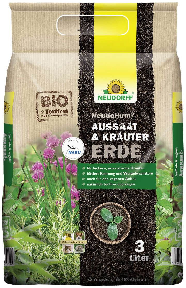 NEUDORFF NeudoHum Aussaat- und Kräutererde torffrei